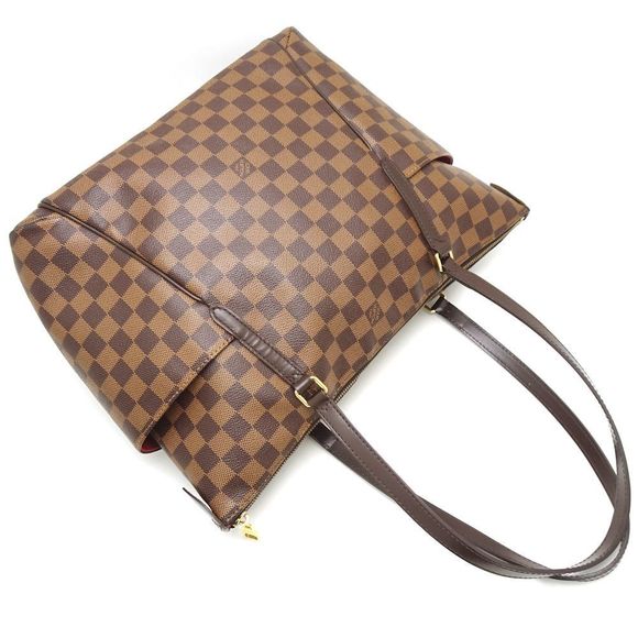 Louis Vuitton Damier Totally MM Tote Bag Ebene - Picture 3 of 8